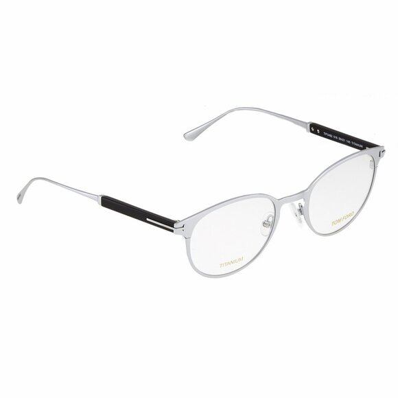 COPY - Tom Ford TF5482-018 Progressive Designer Blue Light Glasses in Silver Bl…